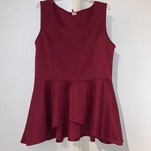 Peplum shirt